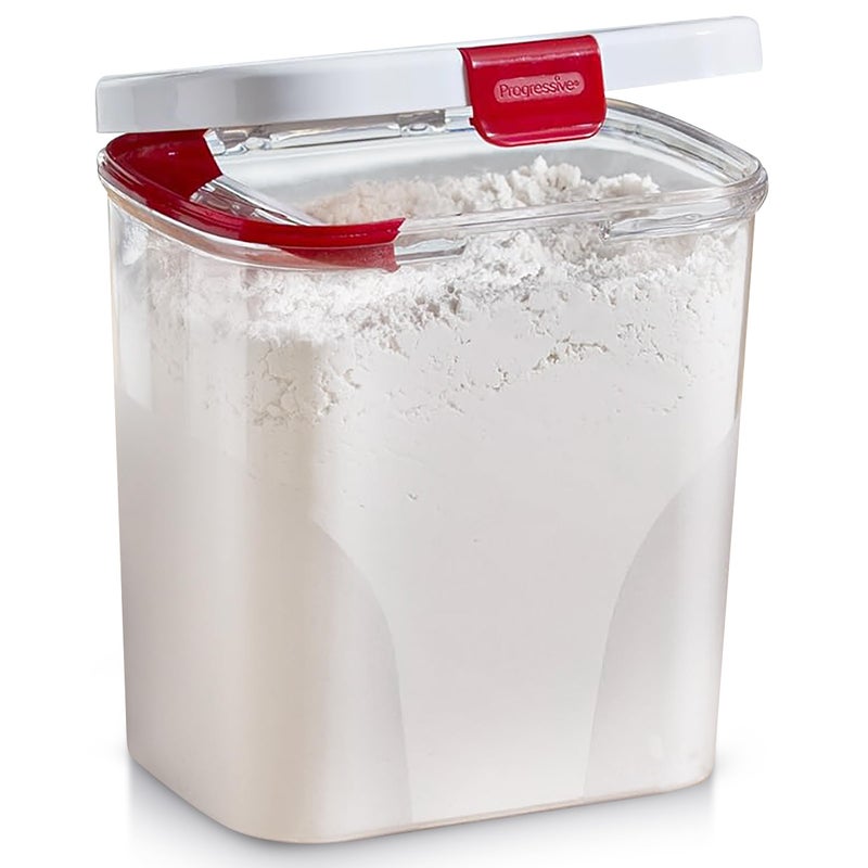 Progressive PrepSolutions Flour Keeper â€“ Airtight Storage Container for Flour, Sugar & Dry Goods, 5 lb Capacity, BPA-Free, Easy Pour Design - Image 1